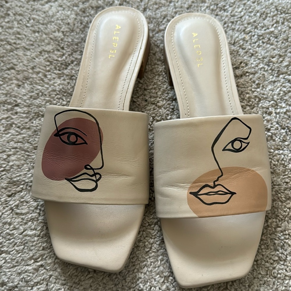 Alepel hand painted sandals